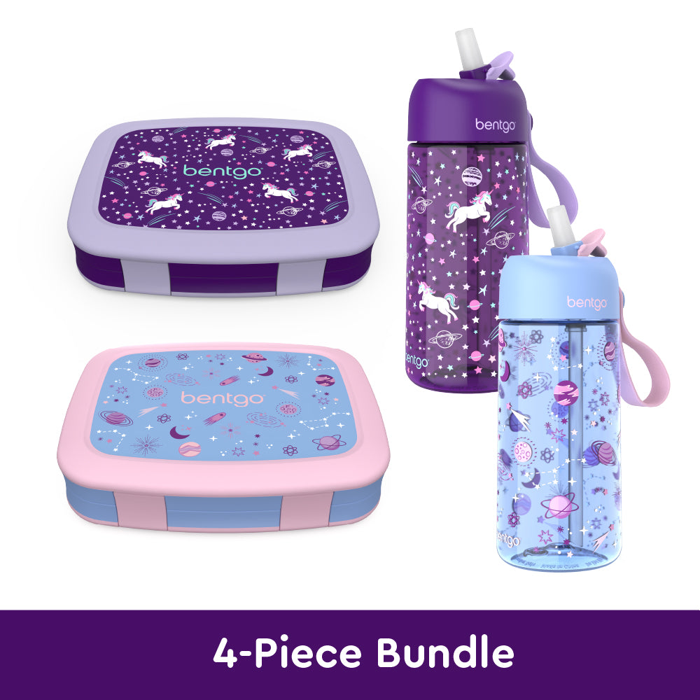 bentgo-kids-prints-lunch-boxes-and-water-bottles-y4 bentgo-lunch-box-bottle-bundle-unicorn-galaxy-1.jpg